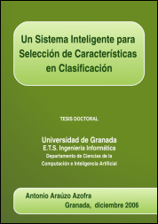 Portada de la tesis: Un sistema inteligente para selección de características en clasificación